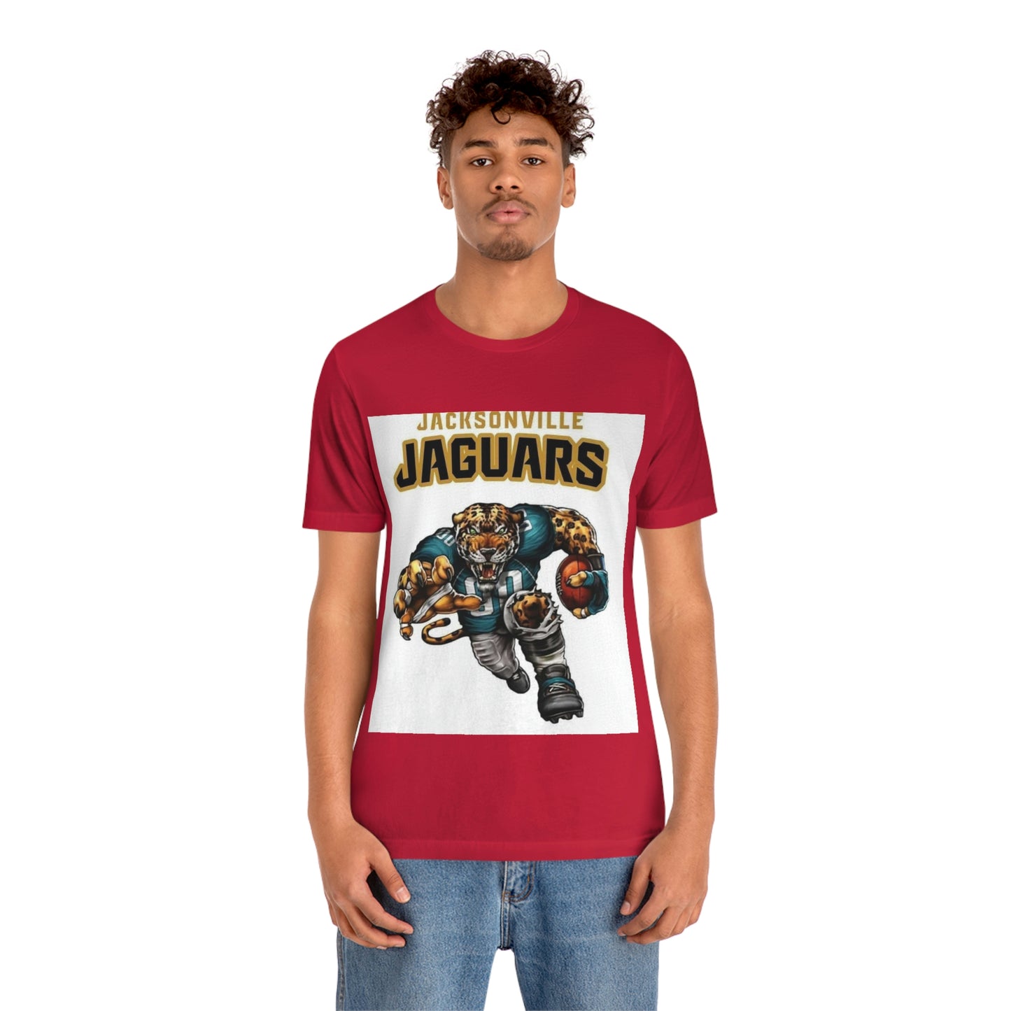 Jacksonville Florida Football Sports Team Jersey Short Sleeve Tee