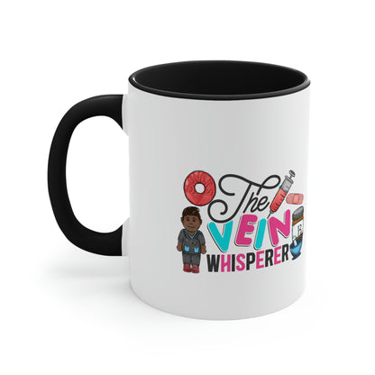 Nurse, Rn, Male 2, The Vein Whisperer, Coffee Mug, 11oz