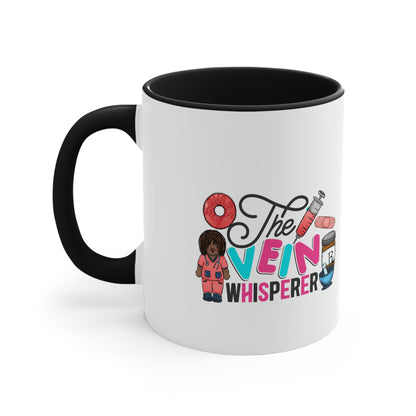 Nurse, Rn, Female, The Vein Whisperer, Coffee Mug, 11oz