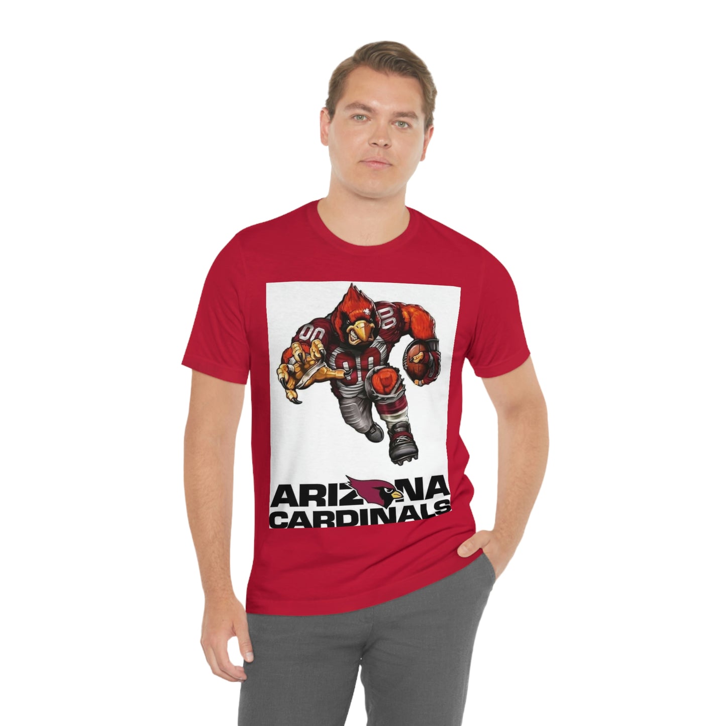 Arizona Football Sports Team Unisex Jersey Short Sleeve Tee