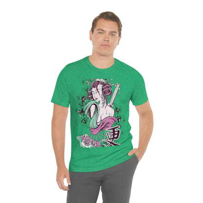 Geisha Girl, Unisex Jersey Short Sleeve Tee