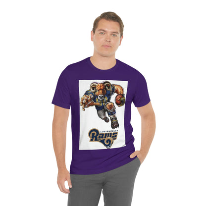 Los Angeles Football Sports Team Jersey Short Sleeve Tee