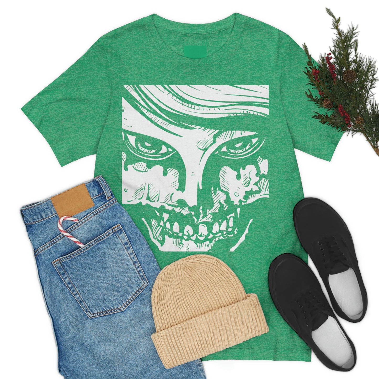 Zombie Girl, Unisex Jersey Short Sleeve Tee