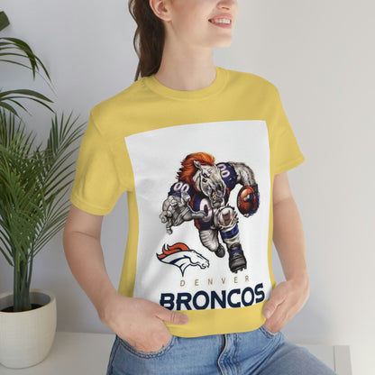 Denver Colorado Football Sports Team Unisex Jersey Short Sleeve Tee