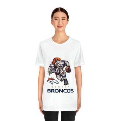 Denver Colorado Football Sports Team Unisex Jersey Short Sleeve Tee