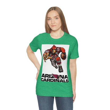 Arizona Football Sports Team Unisex Jersey Short Sleeve Tee