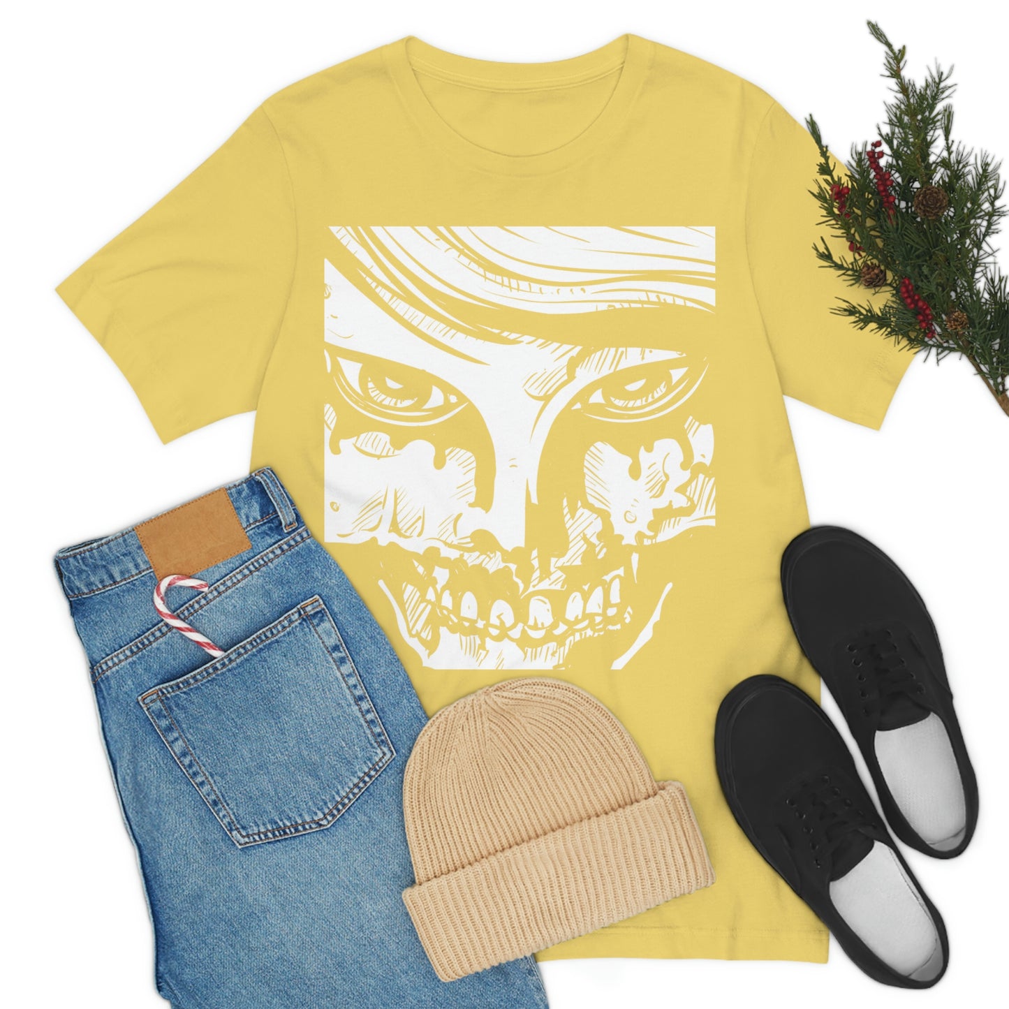 Zombie Girl, Unisex Jersey Short Sleeve Tee