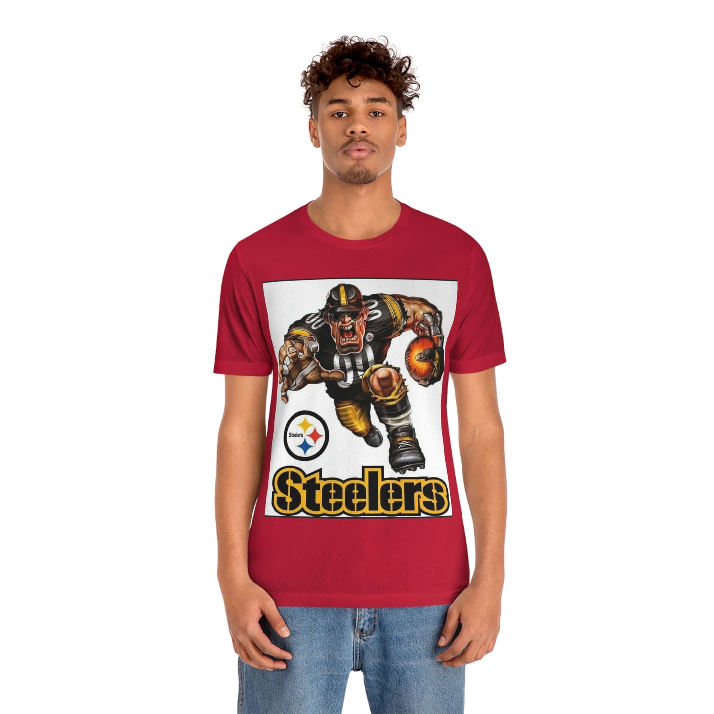 Pittsburgh Pennsylvania Football Sports Team Unisex Jersey Short Sleeve Tee