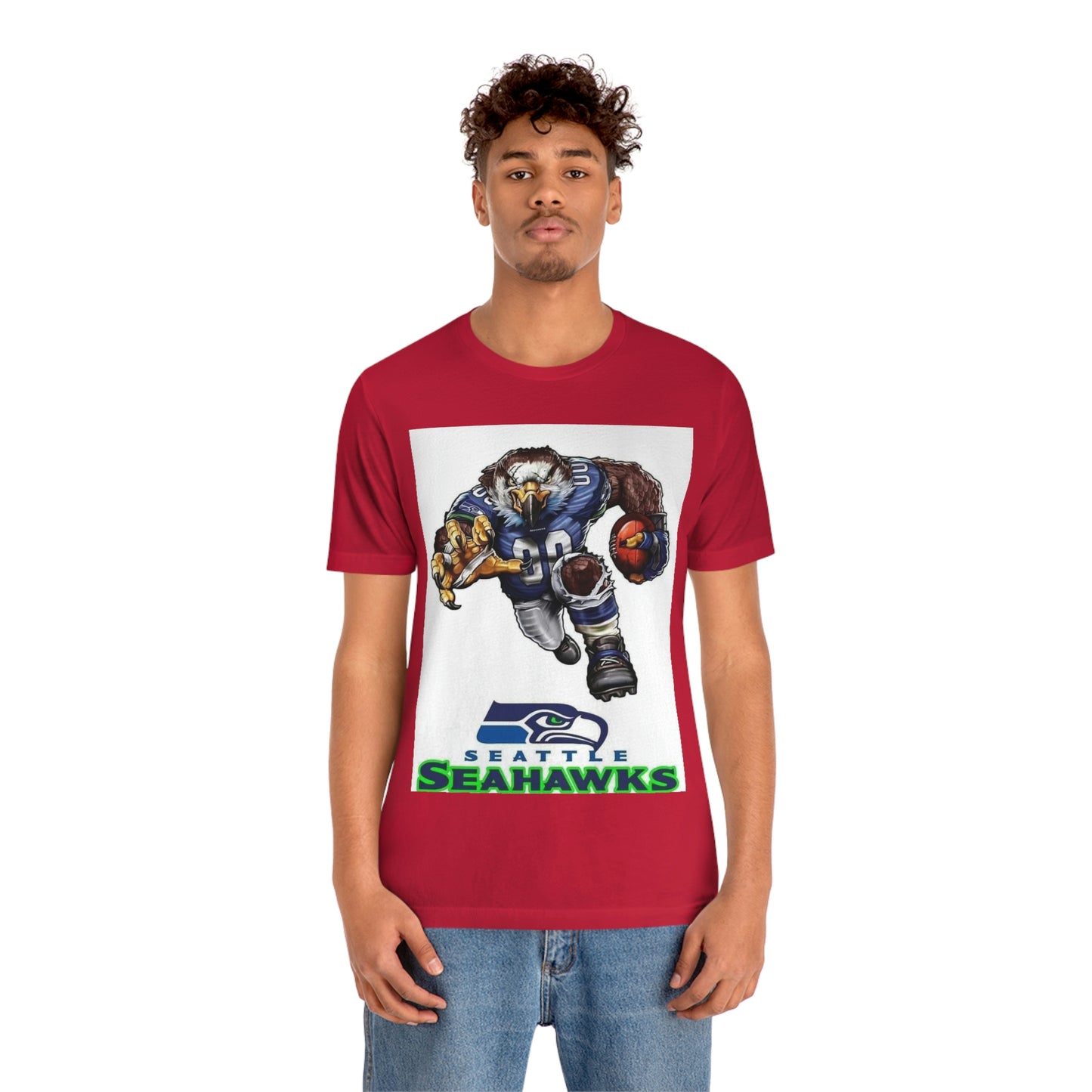 Seattle Football Sports Team Jersey Short Sleeve Tee