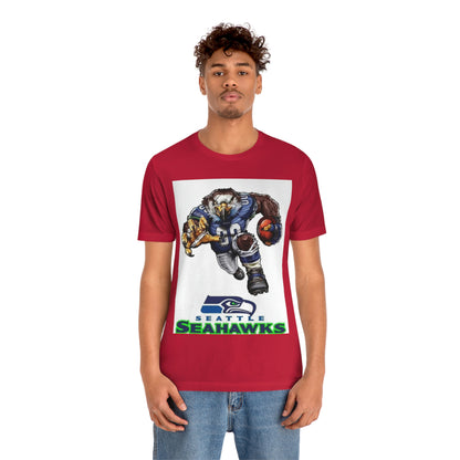 Seattle Football Sports Team Jersey Short Sleeve Tee