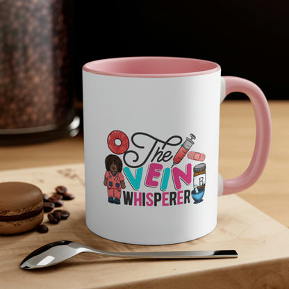 Nurse, Rn, Female, The Vein Whisperer, Coffee Mug, 11oz