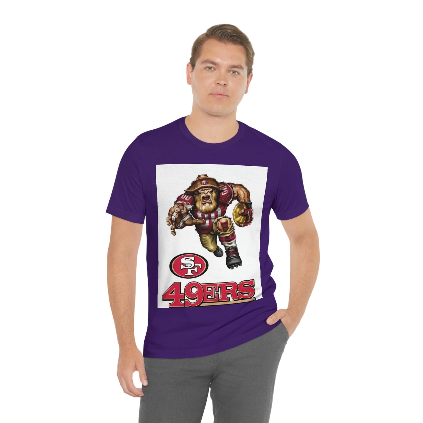 California 49ers Football Sports Team Jersey Short Sleeve Tee