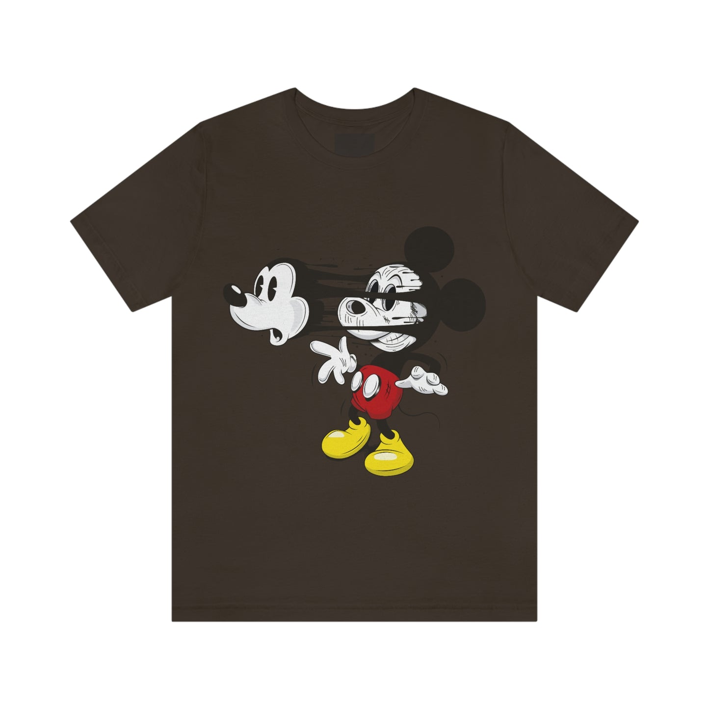 Losing Face Mickey, Unisex Jersey Short Sleeve Tee