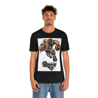 Los Angeles Football Sports Team Jersey Short Sleeve Tee