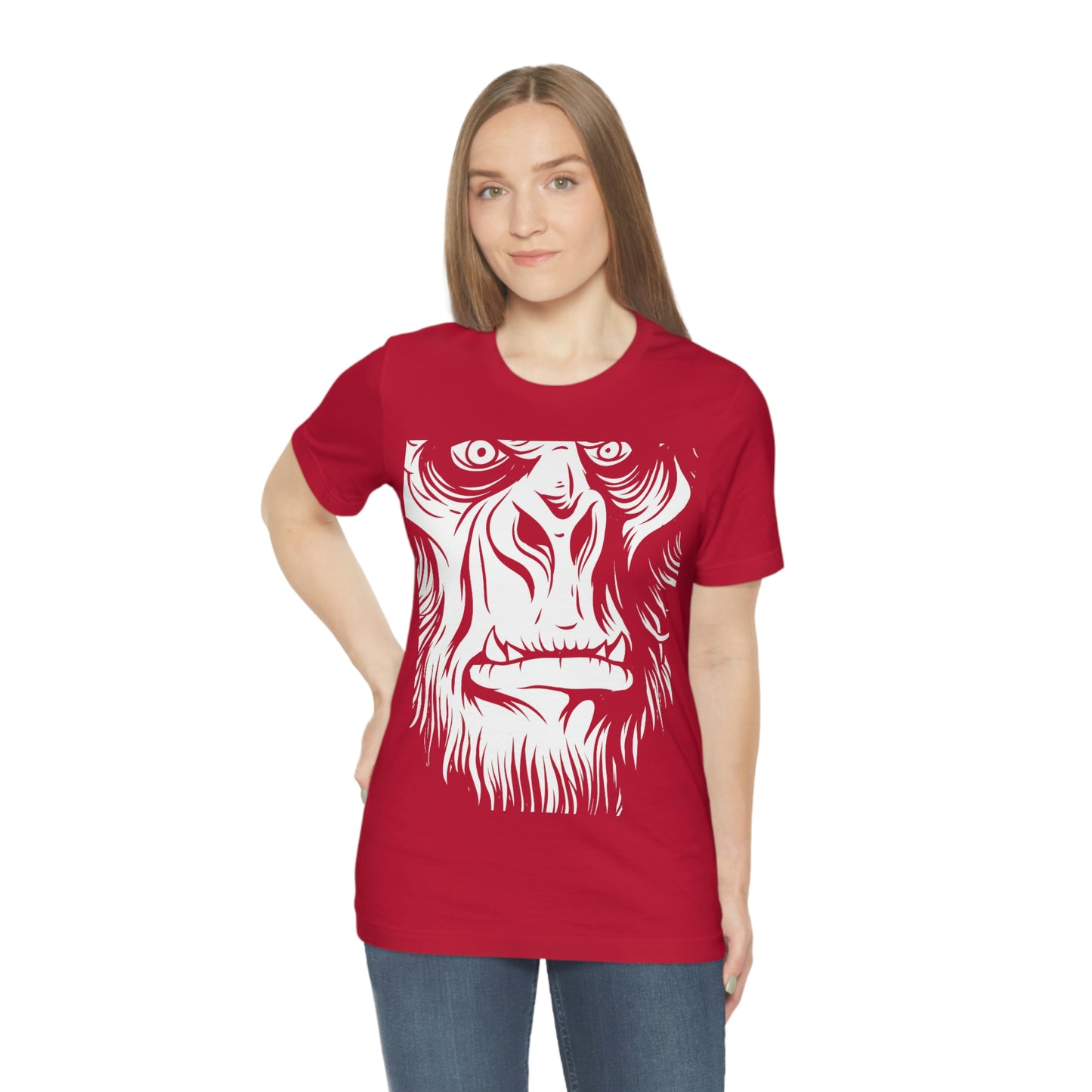 Sasquatch, Unisex Jersey Short Sleeve Tee