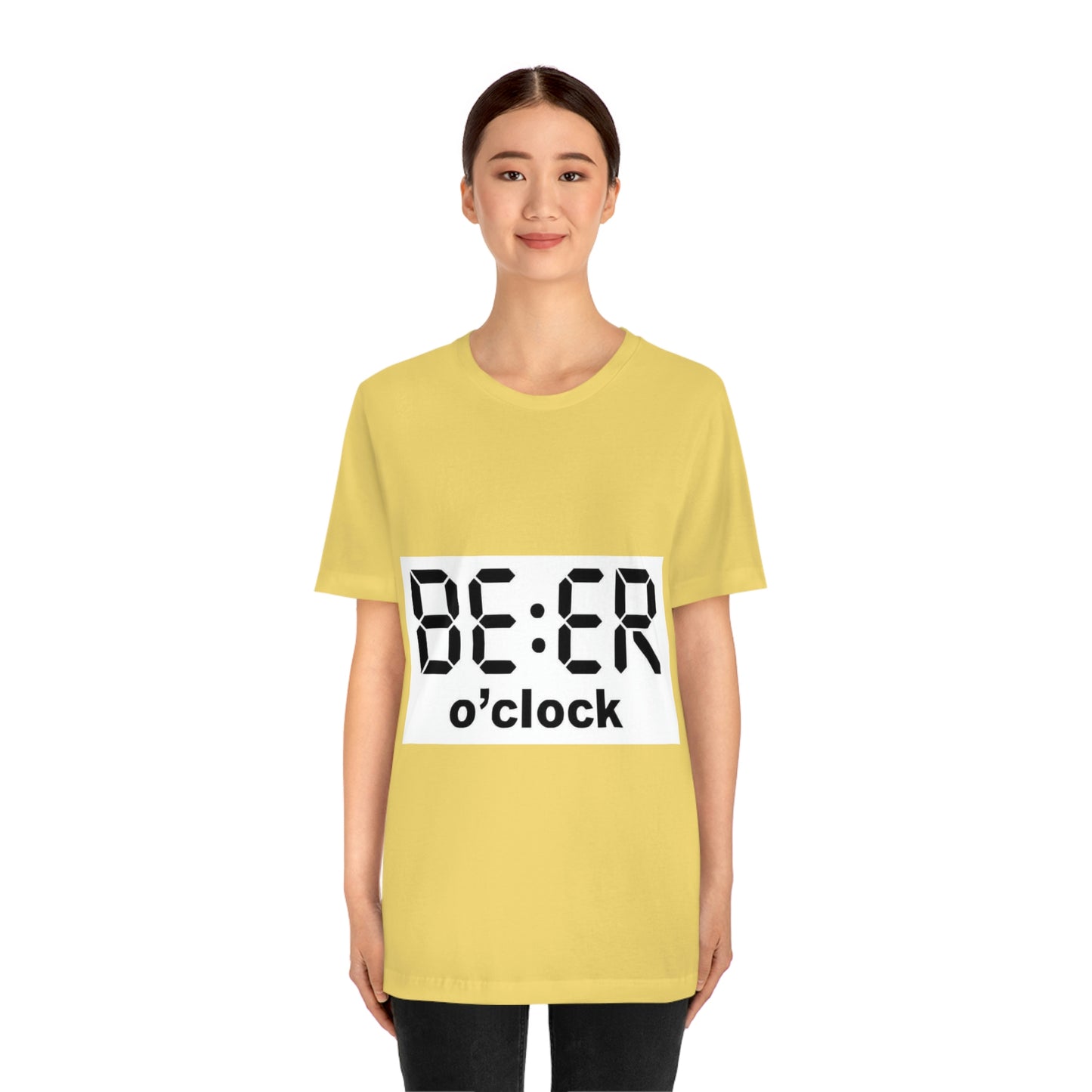 Beer O' Clock, , Unisex Jersey Short Sleeve Tee