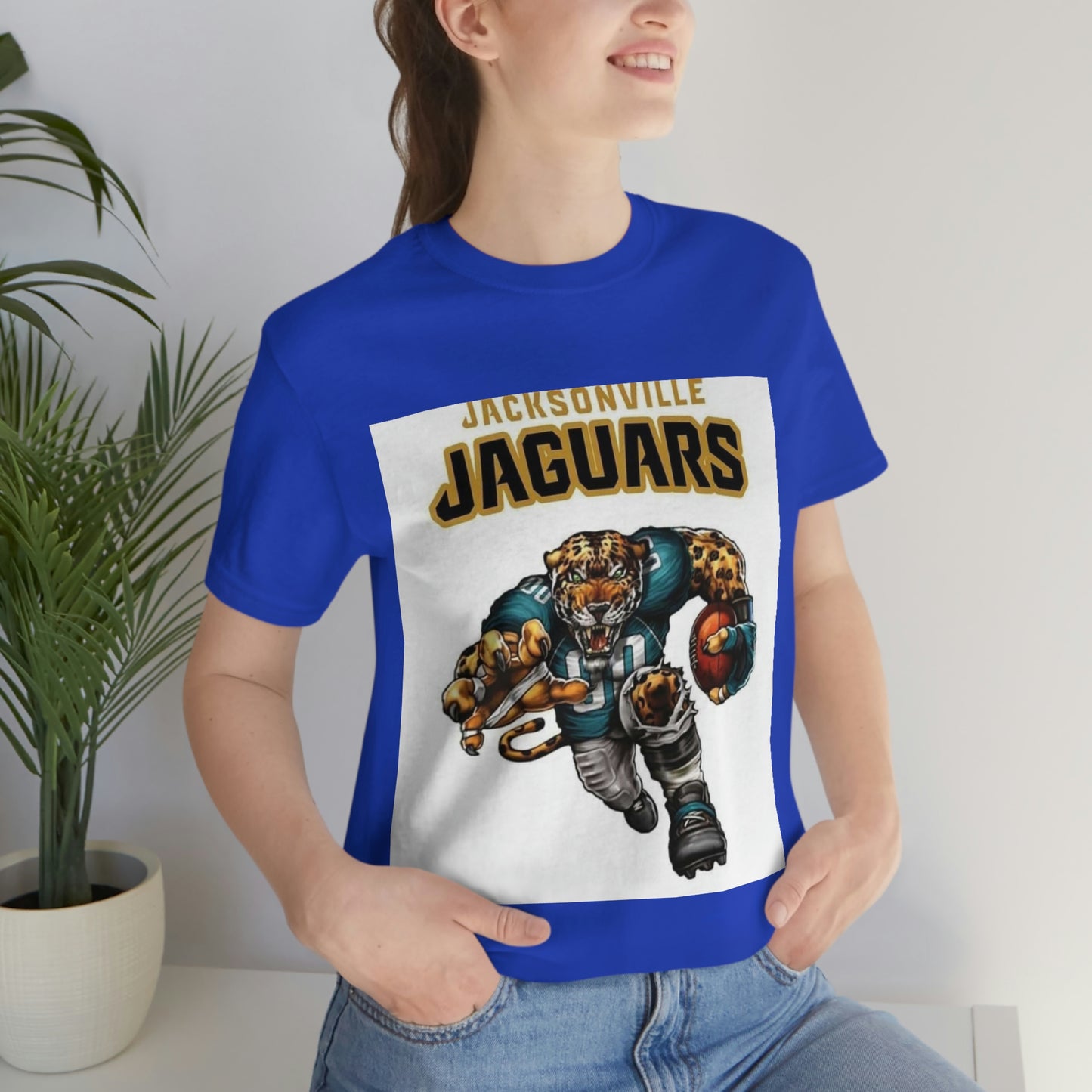 Jacksonville Florida Football Sports Team Jersey Short Sleeve Tee