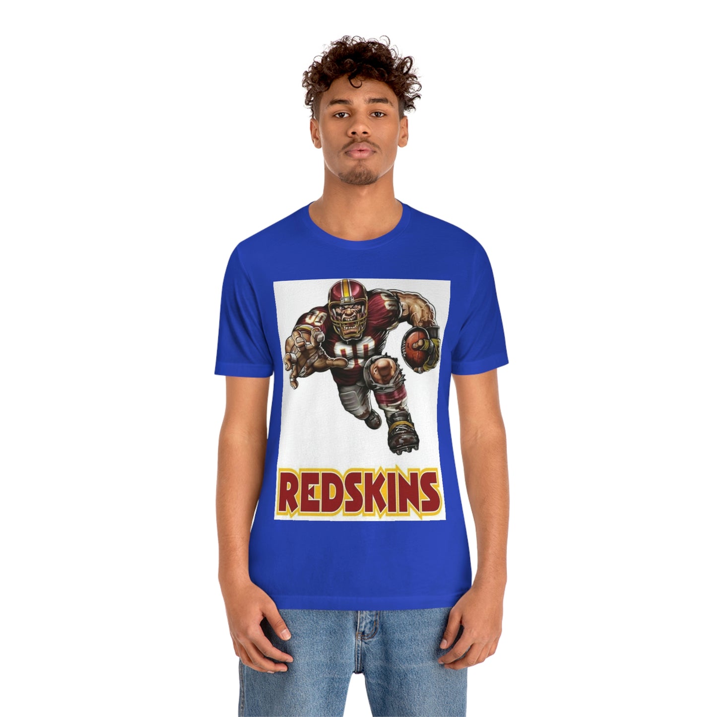 Redskins Football Sports Team Jersey Short Sleeve Tee