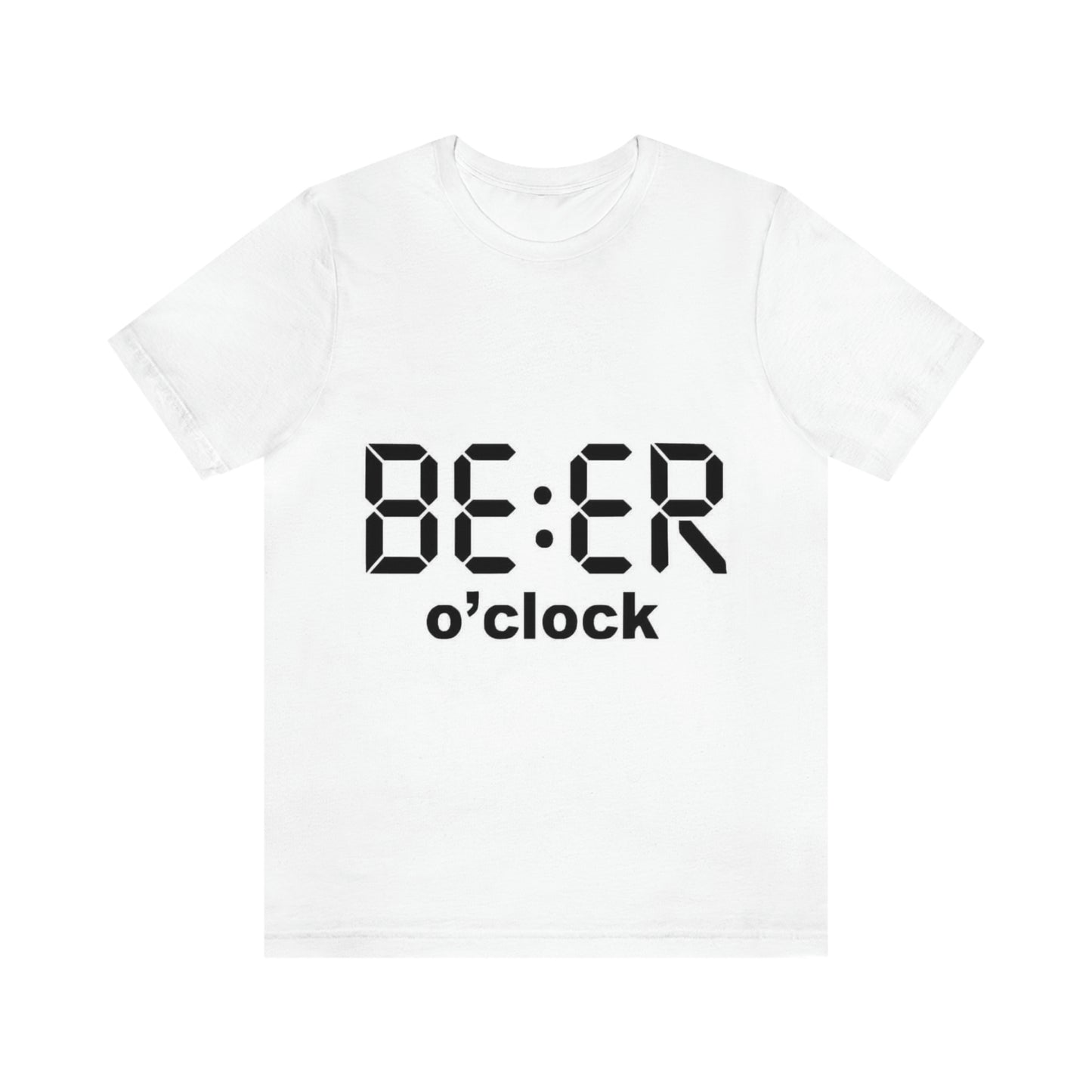 Beer O' Clock, , Unisex Jersey Short Sleeve Tee