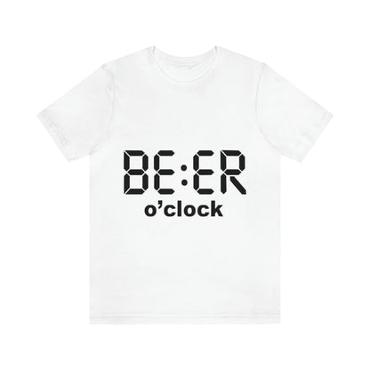 Beer O' Clock, , Unisex Jersey Short Sleeve Tee