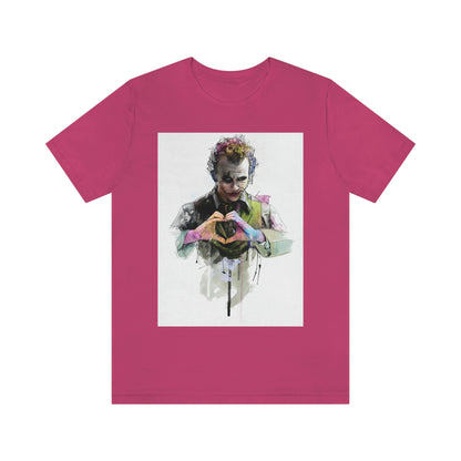 Man Who Stole Our Hearts, Joker Unisex Jersey Short Sleeve Tee