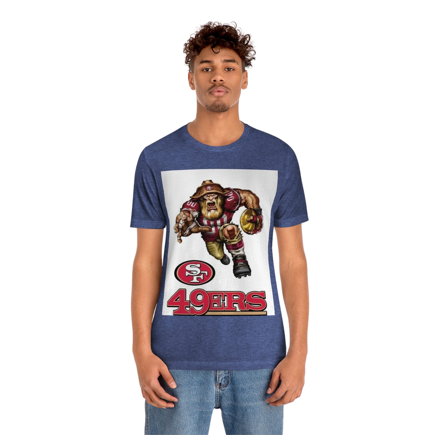 California 49ers Football Sports Team Jersey Short Sleeve Tee