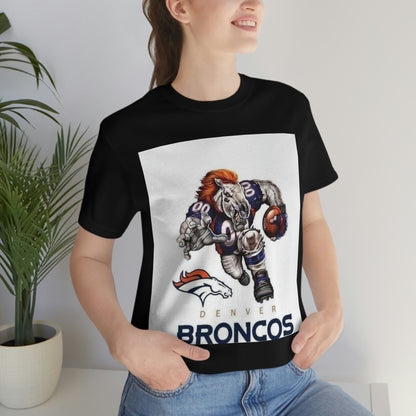 Denver Colorado Football Sports Team Unisex Jersey Short Sleeve Tee