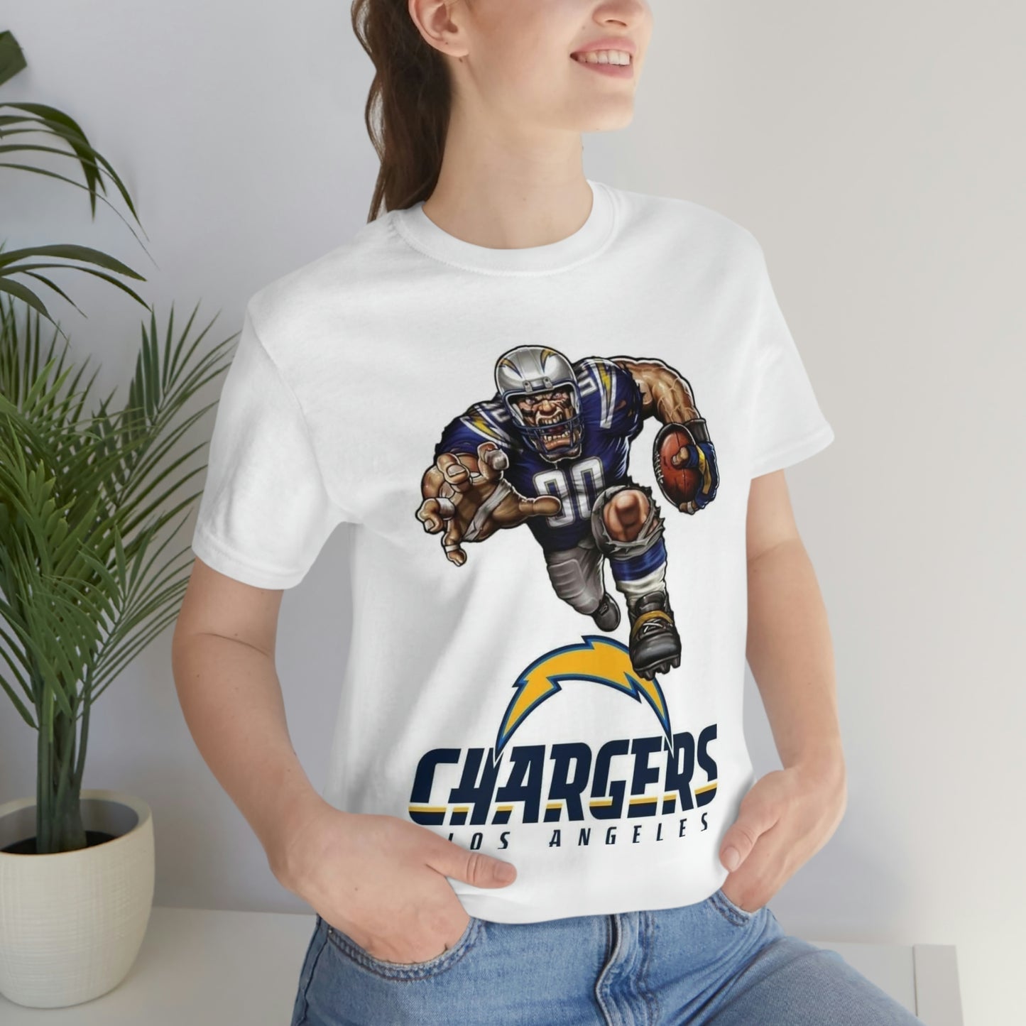 Los Angeles Football Sports Team Jersey Short Sleeve Tee