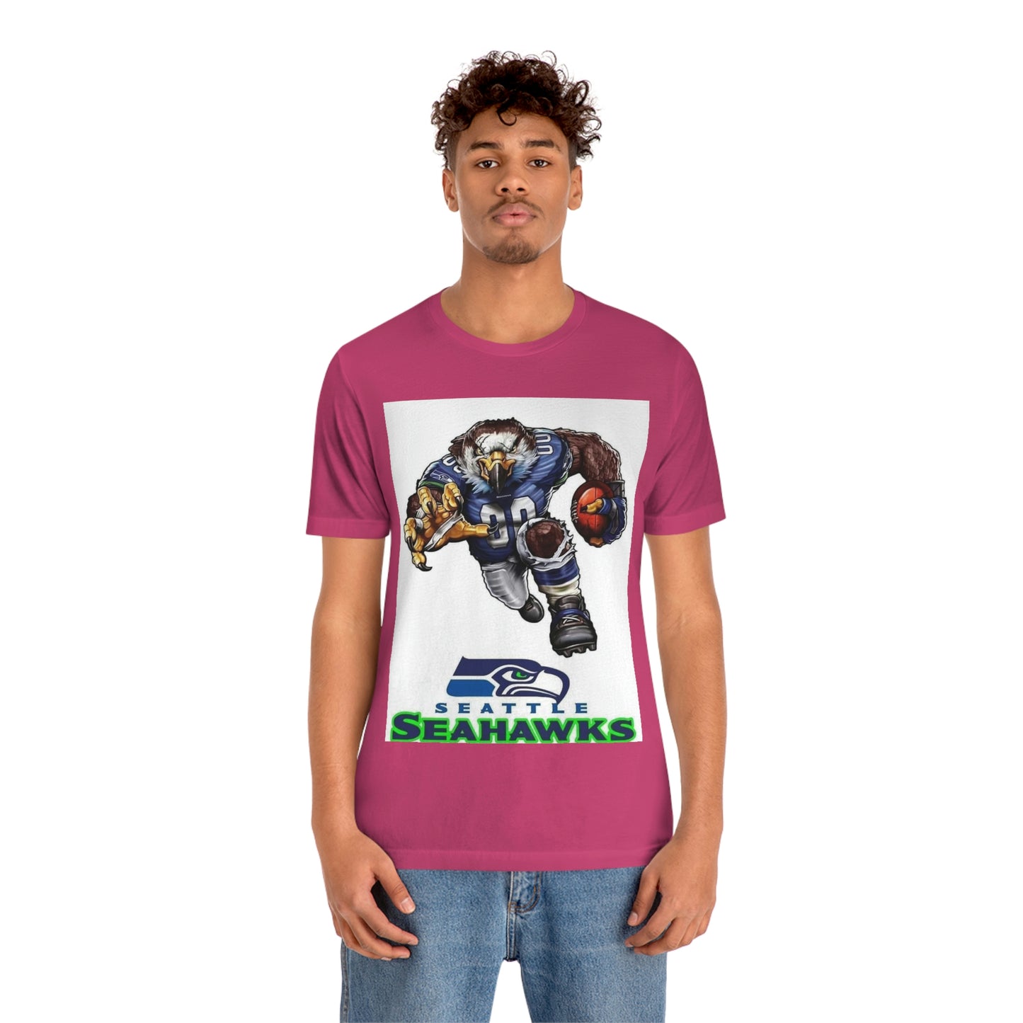 Seattle Football Sports Team Jersey Short Sleeve Tee