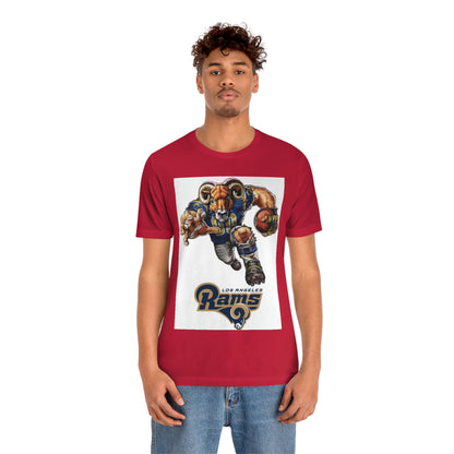 Los Angeles Football Sports Team Jersey Short Sleeve Tee