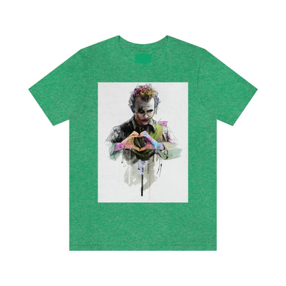 Man Who Stole Our Hearts, Joker Unisex Jersey Short Sleeve Tee