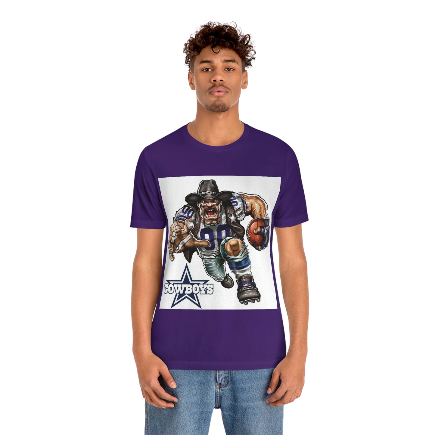 Dallas Texas Football Sports Team Unisex Jersey Short Sleeve Tee