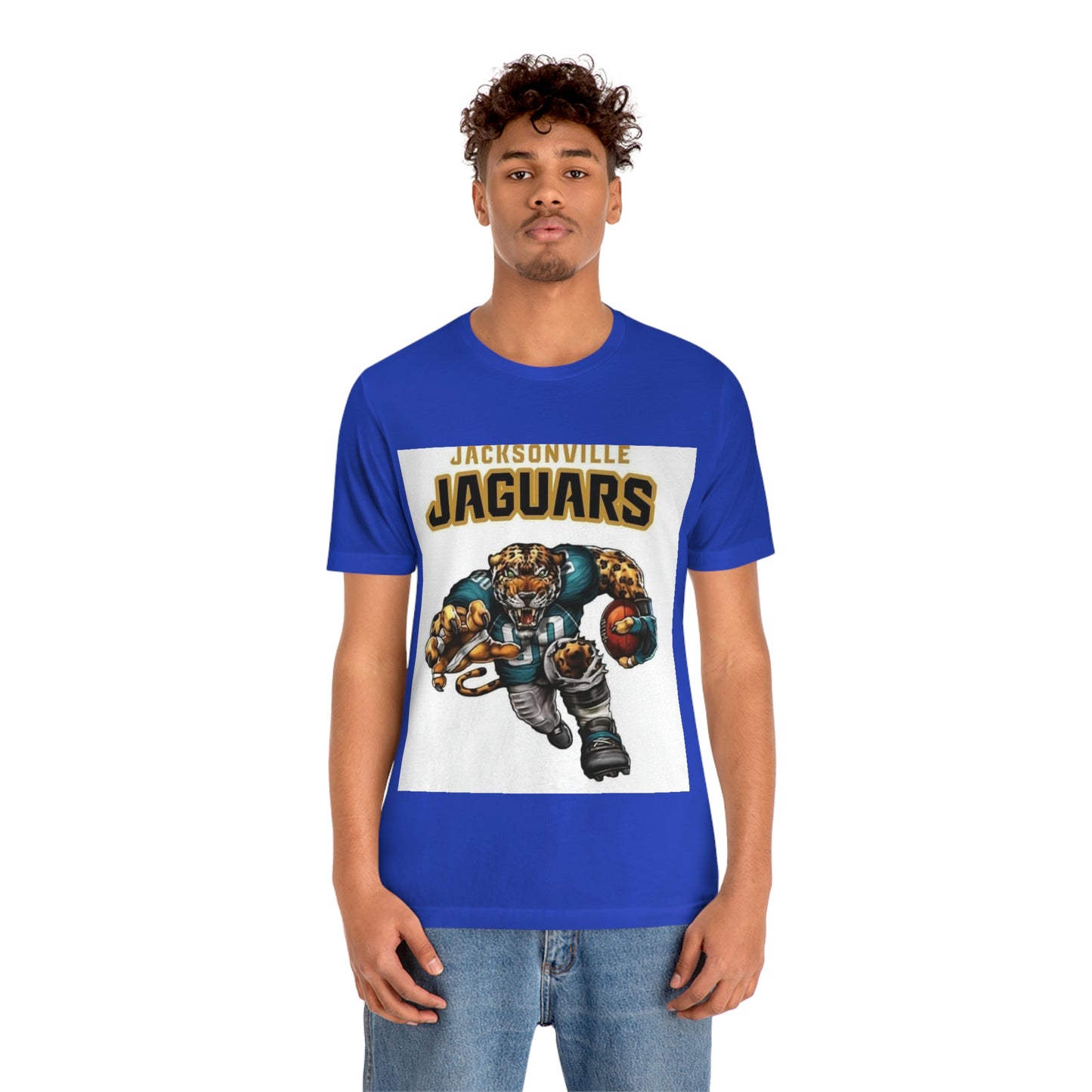 Jacksonville Florida Football Sports Team Jersey Short Sleeve Tee