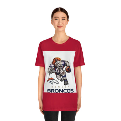 Denver Colorado Football Sports Team Unisex Jersey Short Sleeve Tee