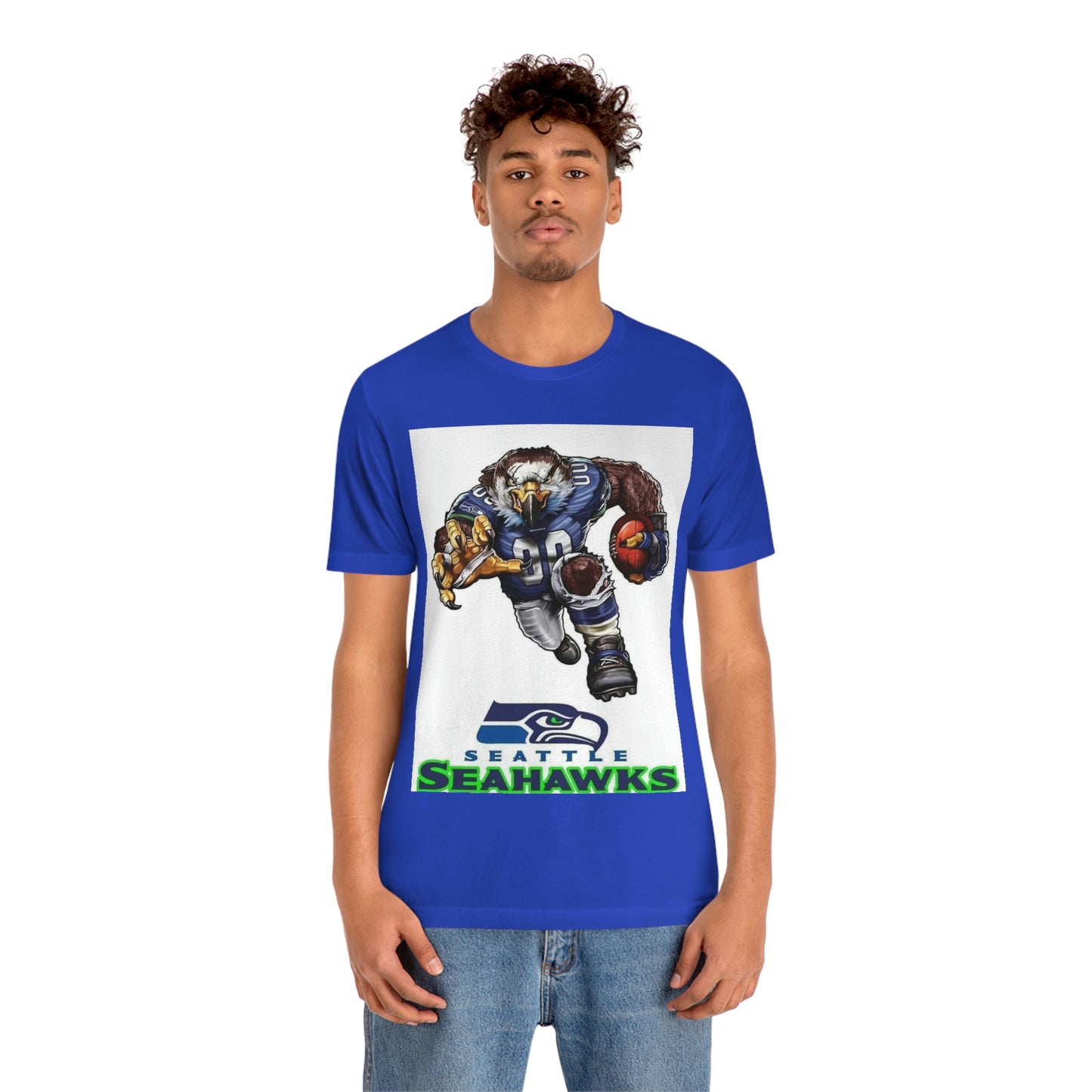 Seattle Football Sports Team Jersey Short Sleeve Tee