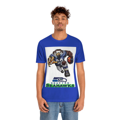 Seattle Football Sports Team Jersey Short Sleeve Tee