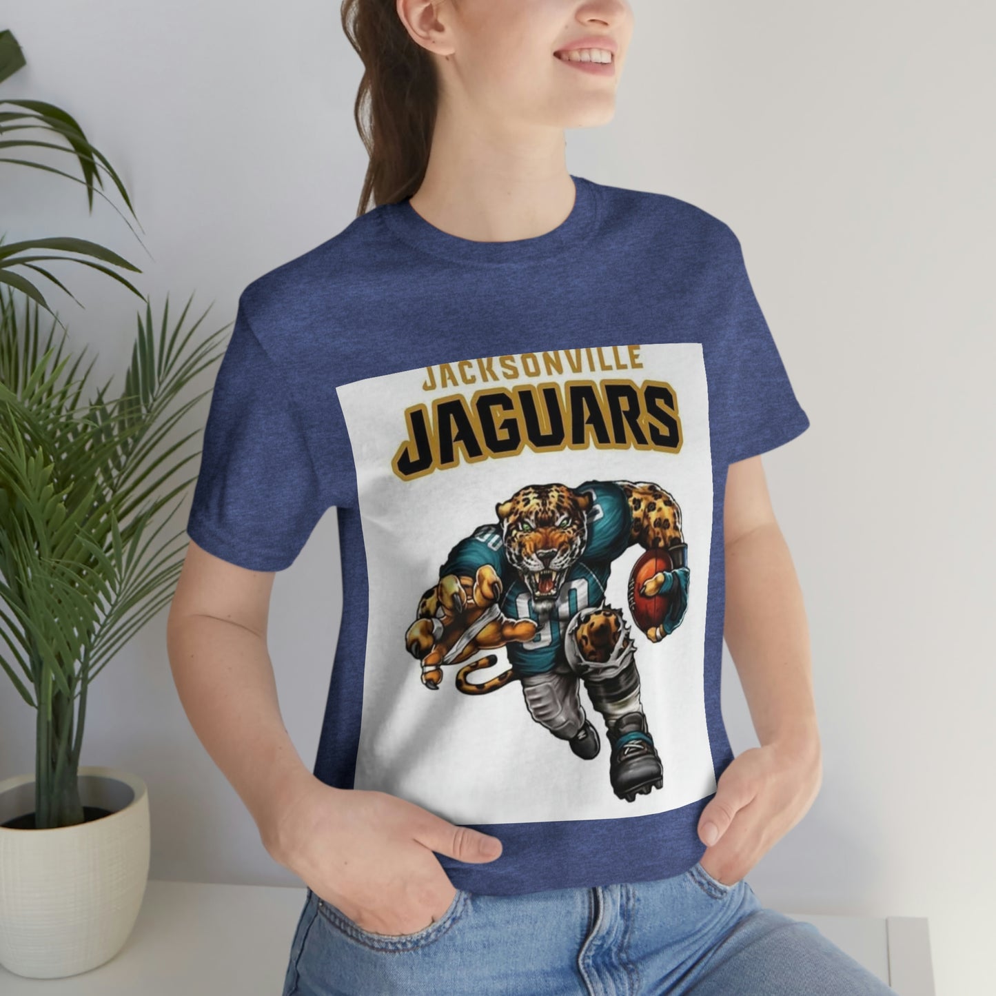 Jacksonville Florida Football Sports Team Jersey Short Sleeve Tee