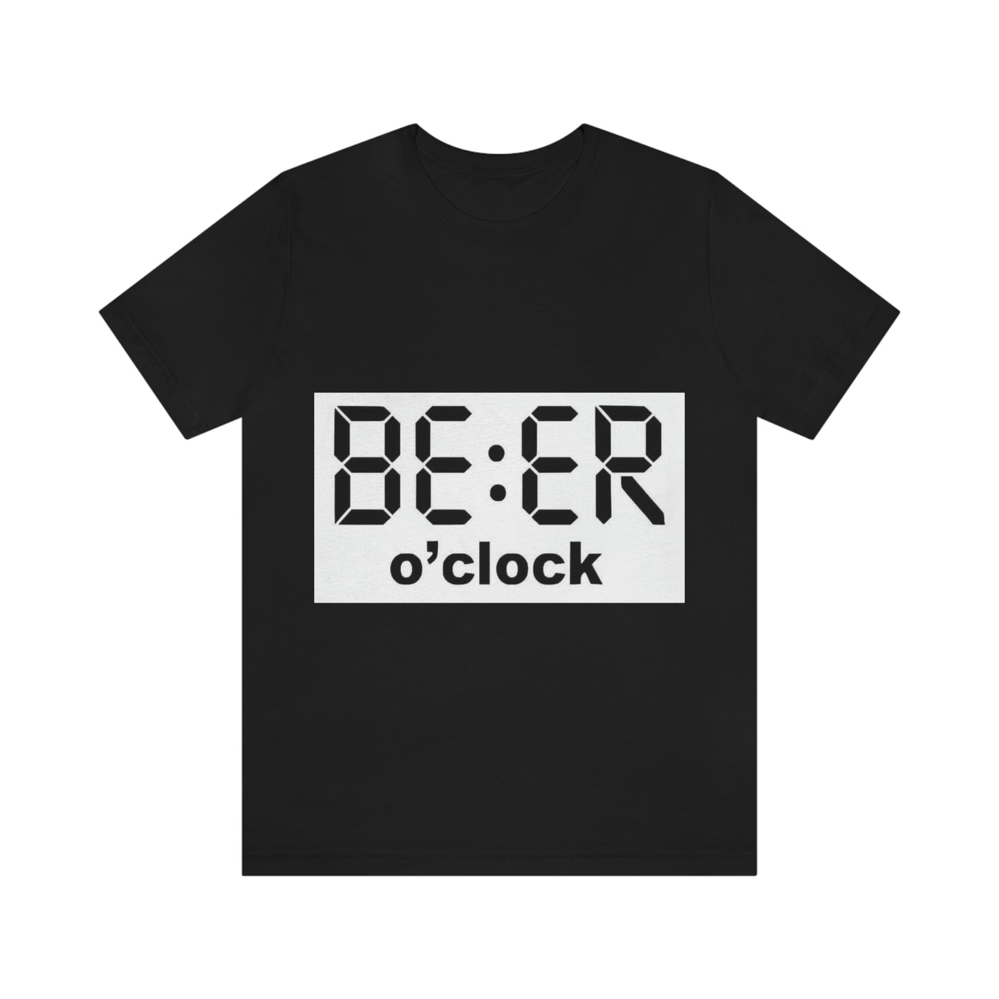 Beer O' Clock, , Unisex Jersey Short Sleeve Tee