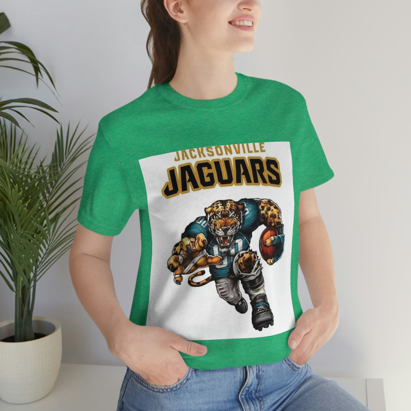 Jacksonville Florida Football Sports Team Jersey Short Sleeve Tee