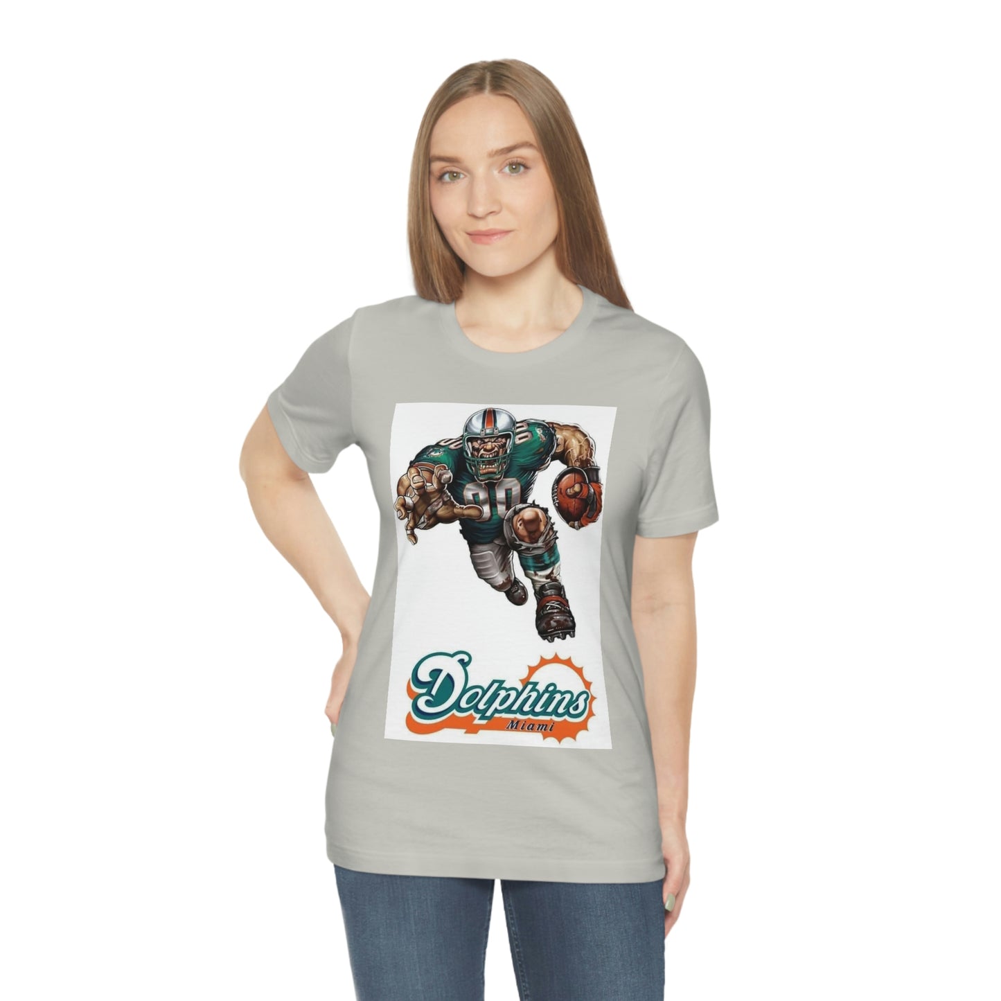 Miami Florida Football Sports Team Unisex Jersey Short Sleeve Tee