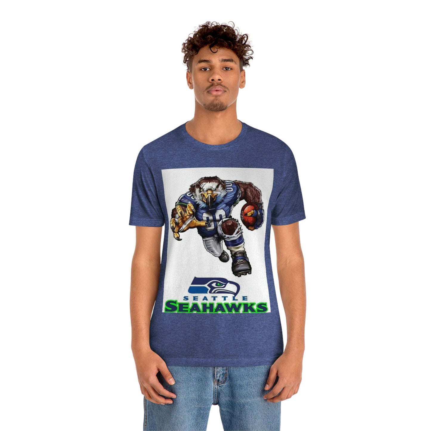 Seattle Football Sports Team Jersey Short Sleeve Tee