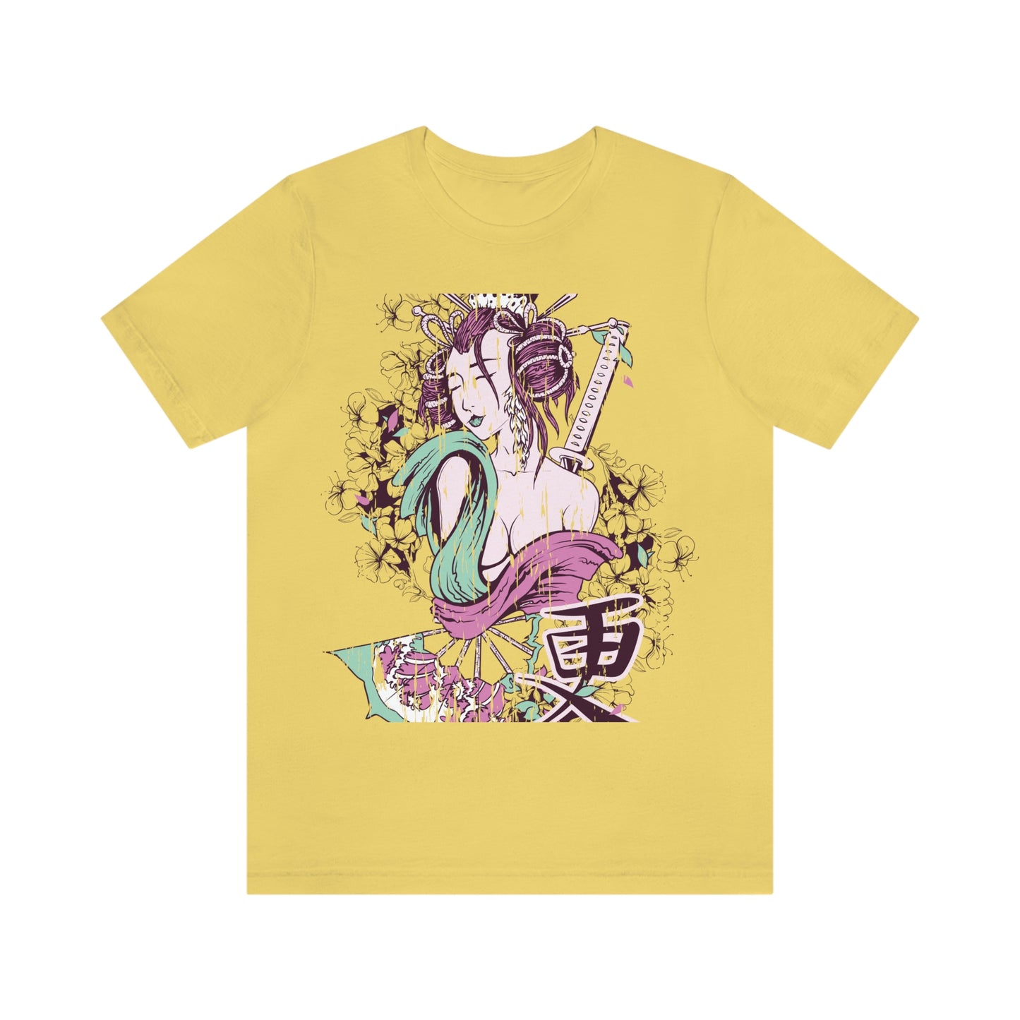 Geisha Girl, Unisex Jersey Short Sleeve Tee