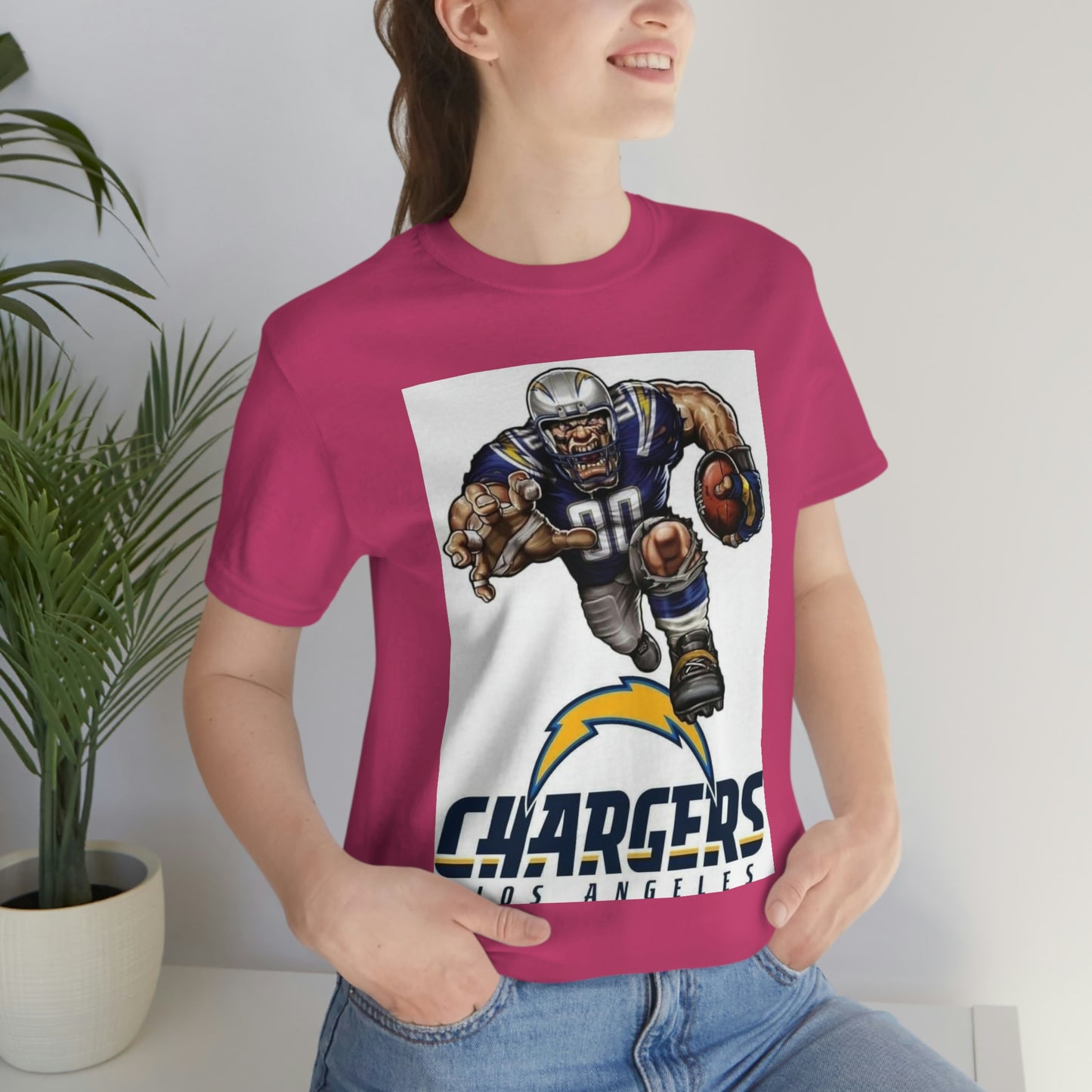 Los Angeles Football Sports Team Jersey Short Sleeve Tee