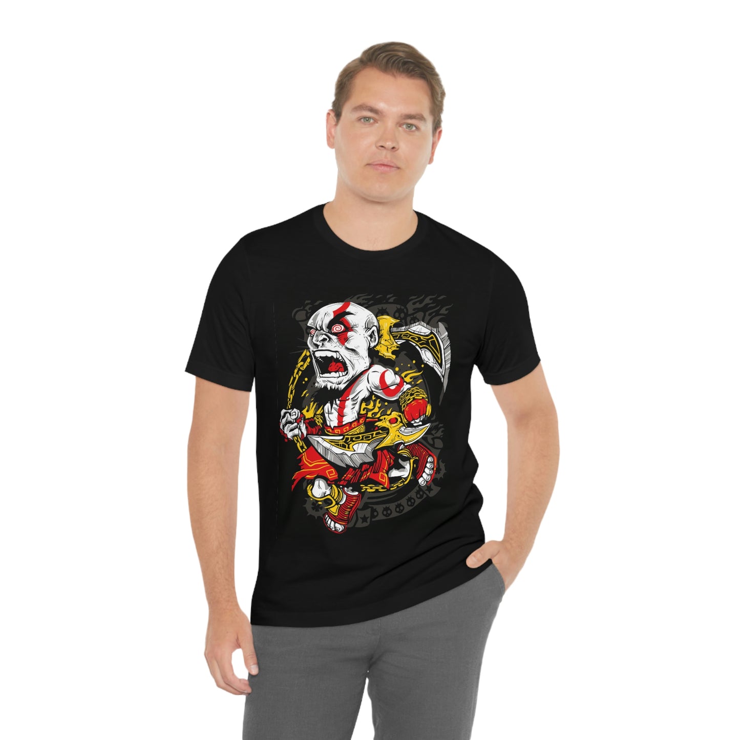 Samurai Warrior, Unisex Jersey Short Sleeve Tee