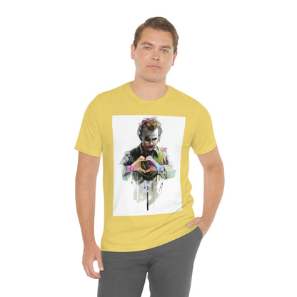 Man Who Stole Our Hearts, Joker Unisex Jersey Short Sleeve Tee