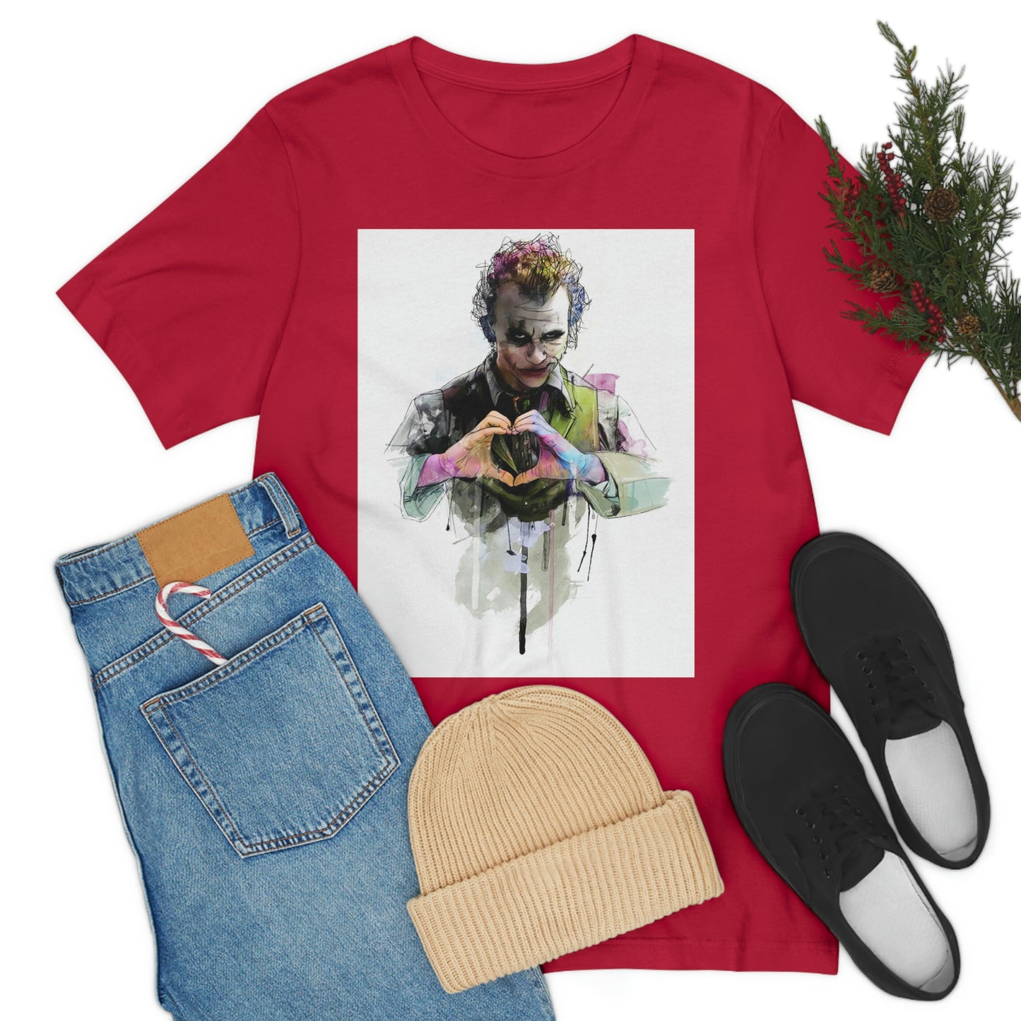 Man Who Stole Our Hearts, Joker Unisex Jersey Short Sleeve Tee