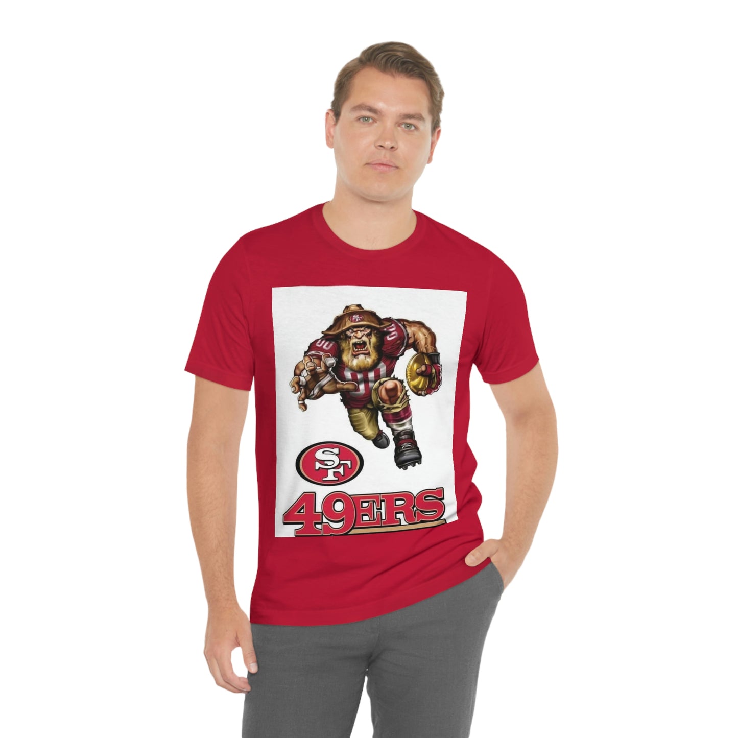 California 49ers Football Sports Team Jersey Short Sleeve Tee