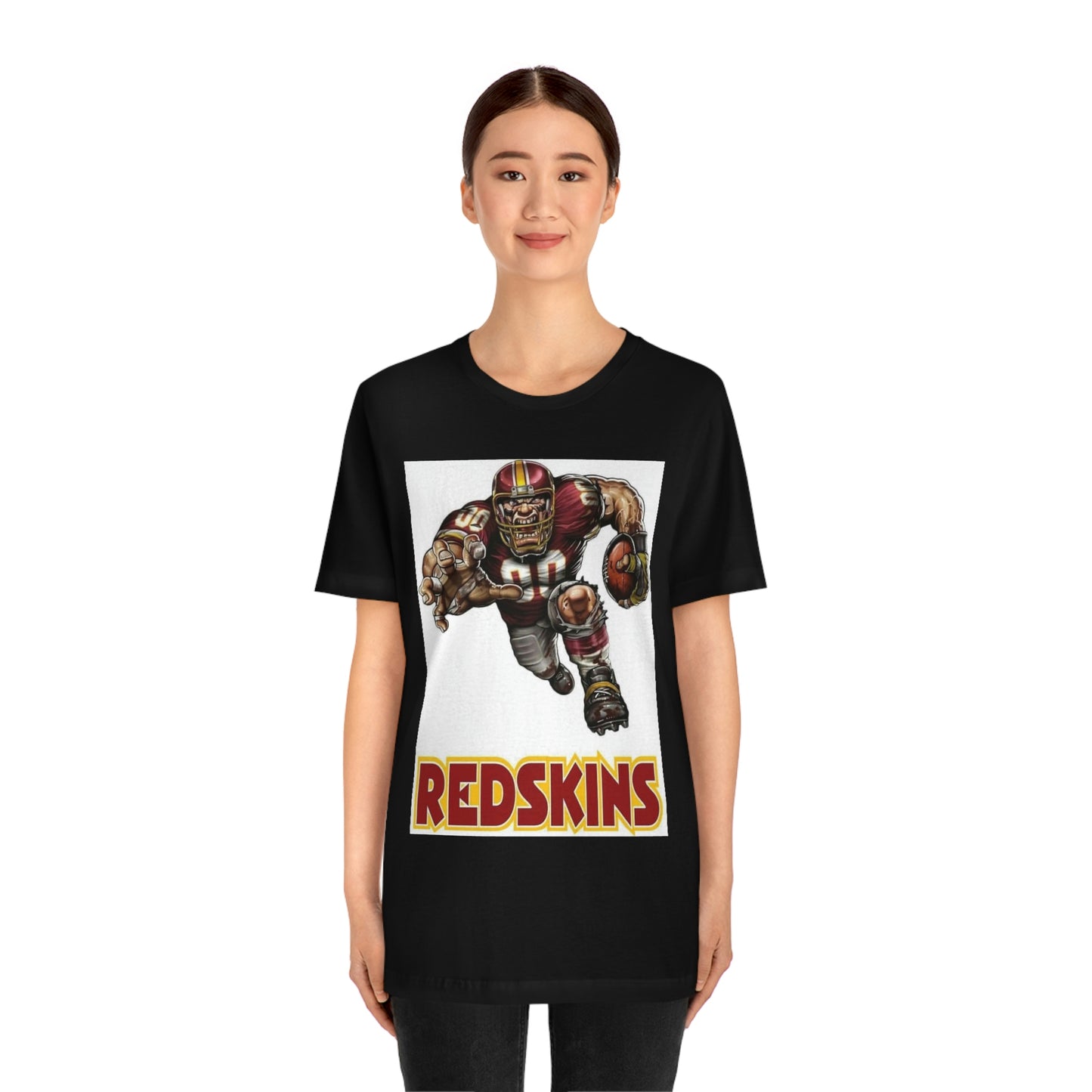 Redskins Football Sports Team Jersey Short Sleeve Tee