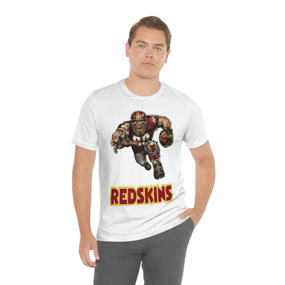 Redskins Football Sports Team Jersey Short Sleeve Tee