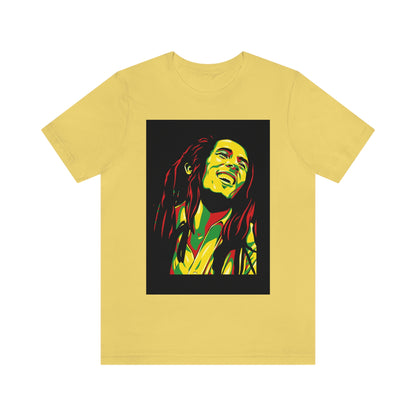 Raggae Music Legend , Unisex Jersey Short Sleeve Tee